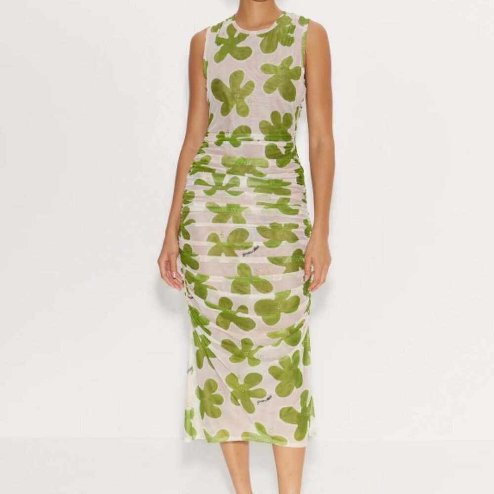 Simon Miller Tangier Printed Mesh Dress